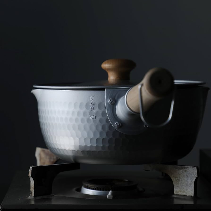 Amazon | 京都活具のゆきひら鍋 蓋付きセット20cm ガス火 IH対応